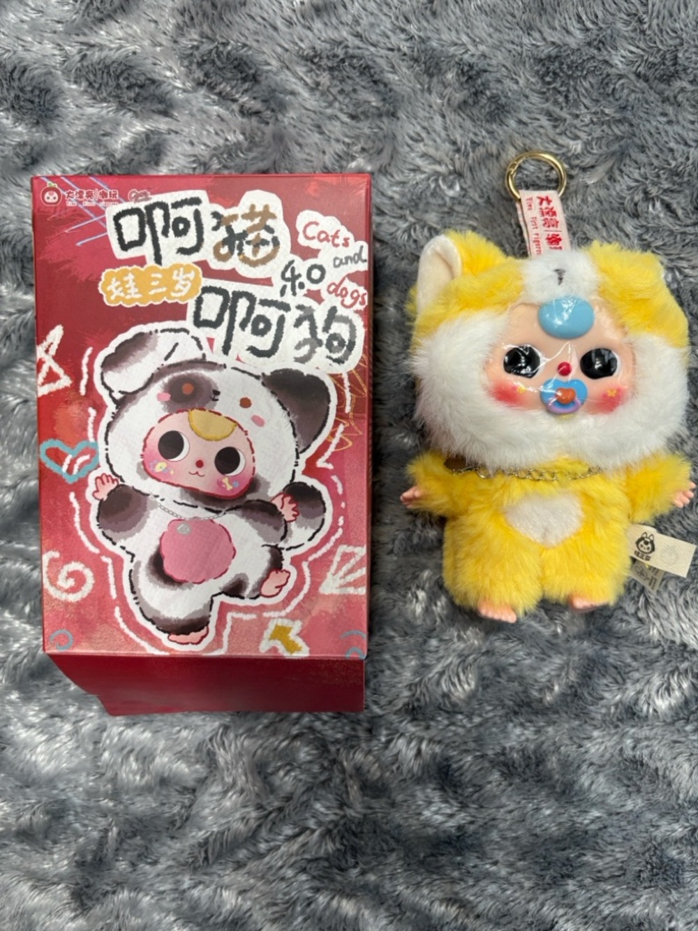 Baby Three Cats & Dogs